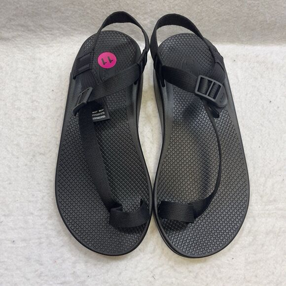 Chaco Sandals Men 11 Black Midnight Bodhi Belt Toe Loop Strap Hiking Beach Shoes main image 9